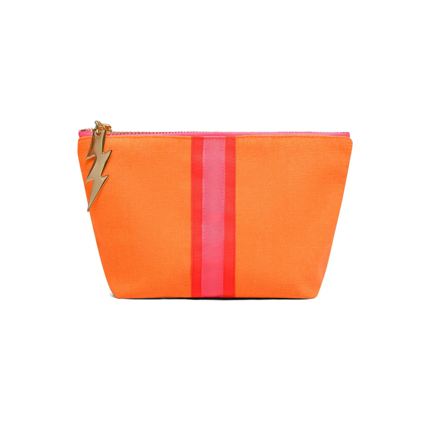 Orange Make Up Bag/Pouch