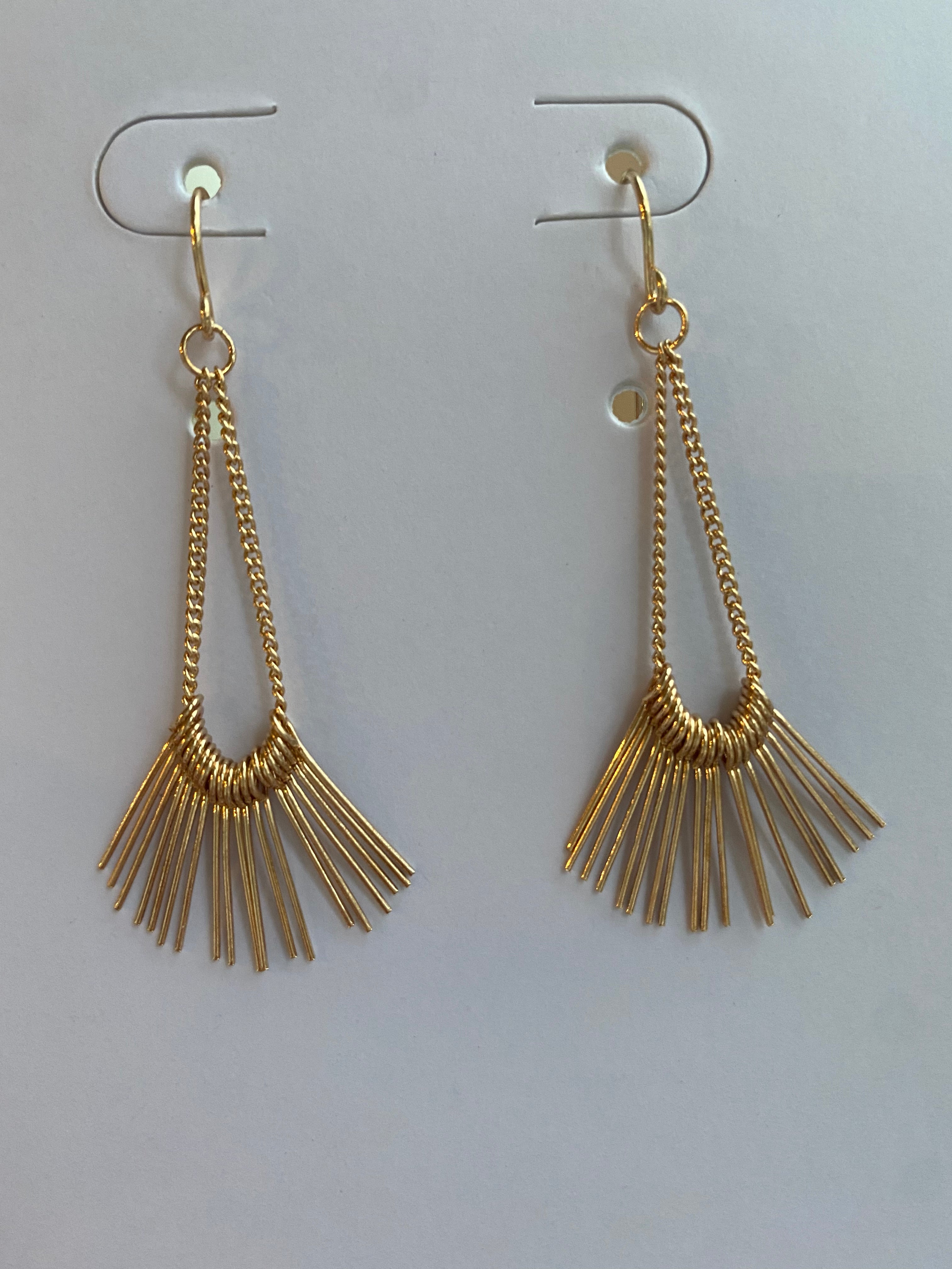 Alicia Fringe Earrings - More Colours Available