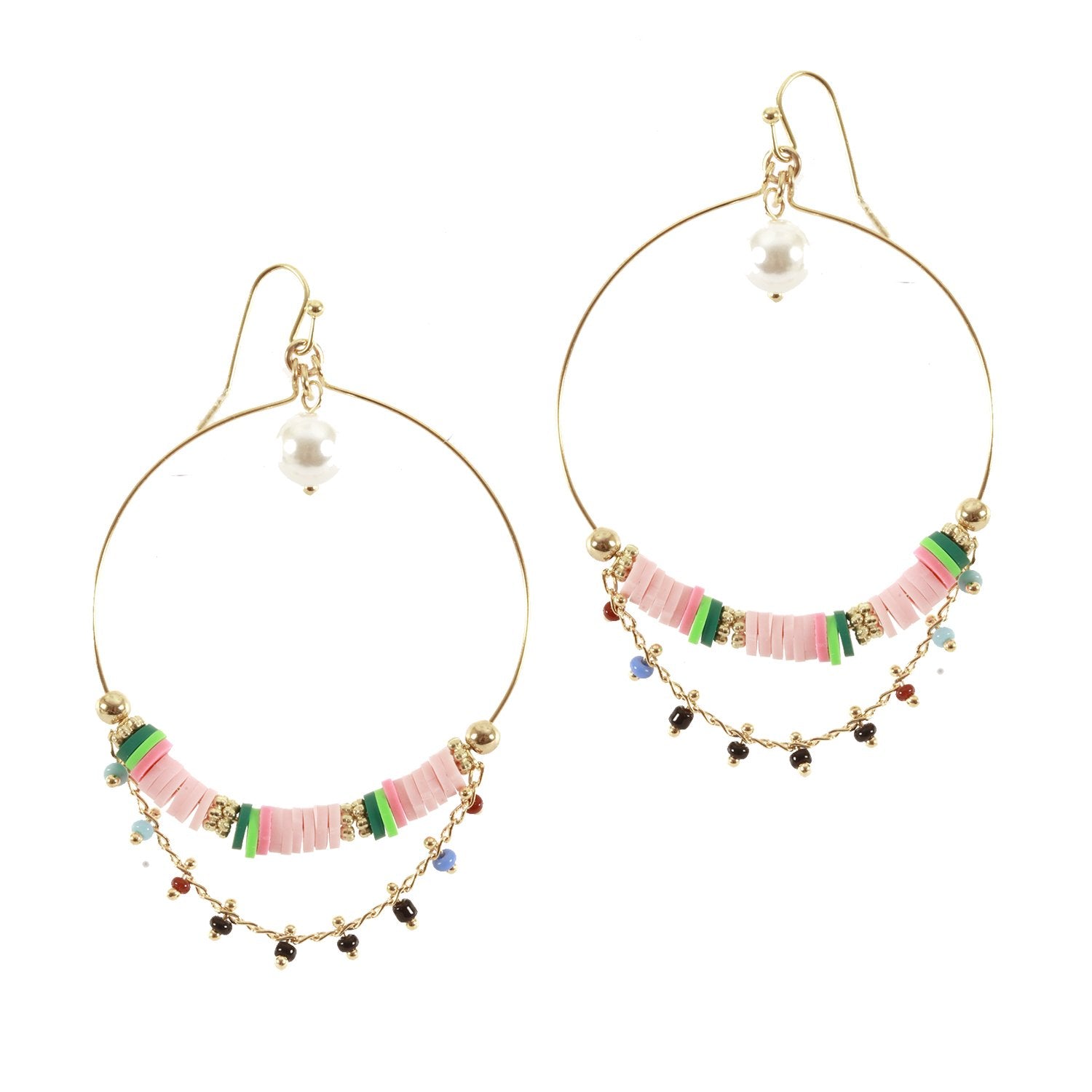 Boho Hoop Earrings