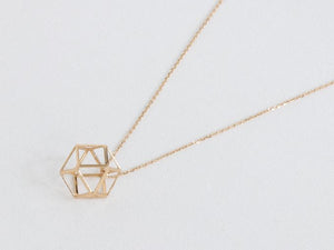 Kelly Caged Necklace