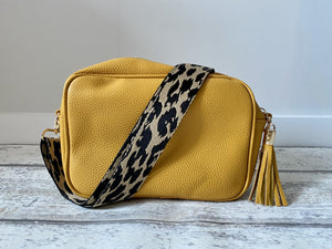 Bag Strap - Taupe Animal Print