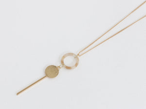 Odette Long Resin Pendant Necklace