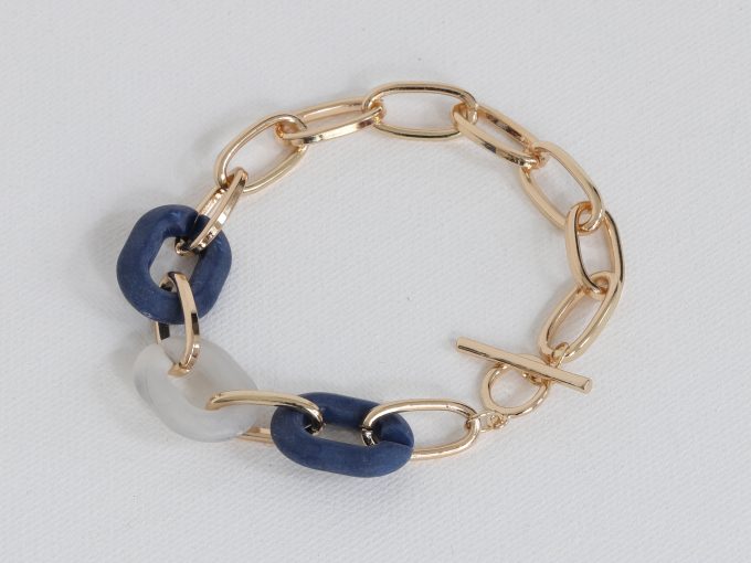 Petra Matte Resin Chunky Bracelet -  More Colours Available